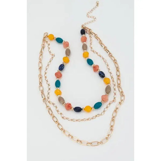 Chic Multi Layered Necklace