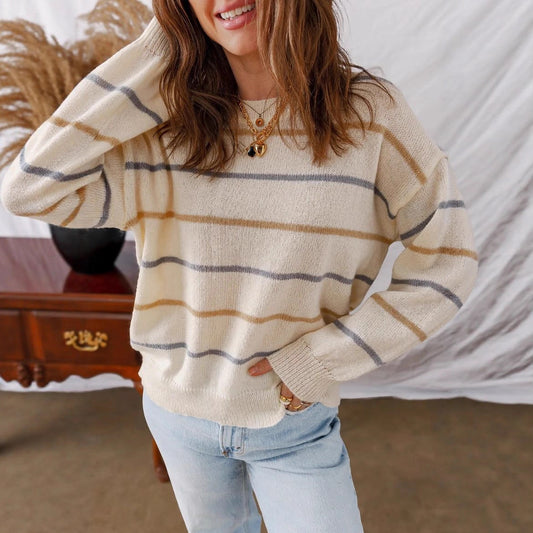 Carlsyn Striped Sweater