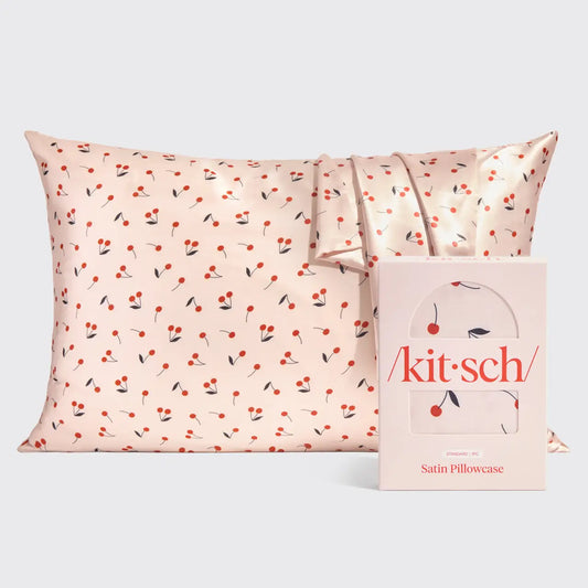 Cherry Satin Pillowcase