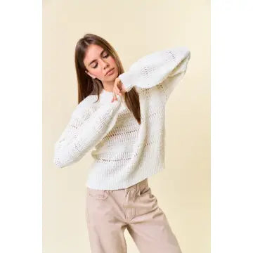 Crewneck Pullover Sweater