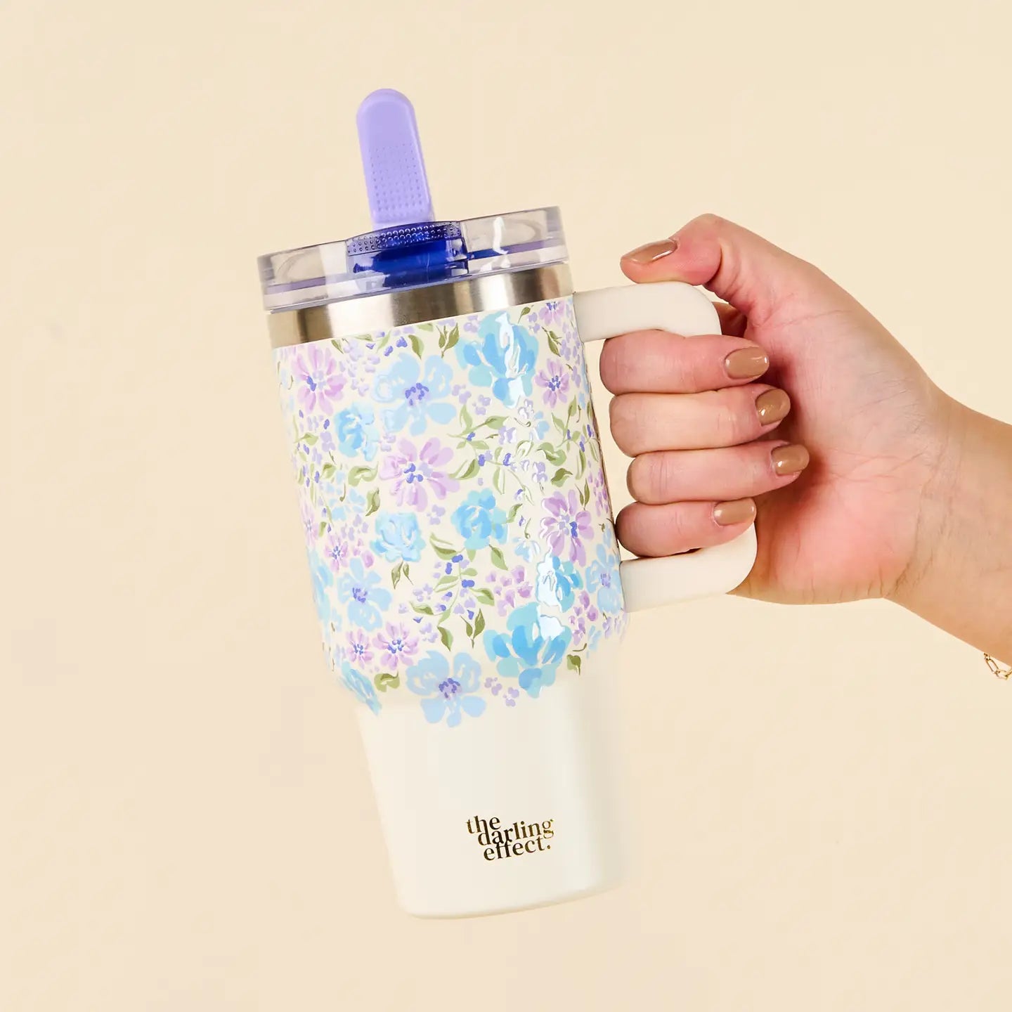 Secret Garden Flip Straw Tumbler