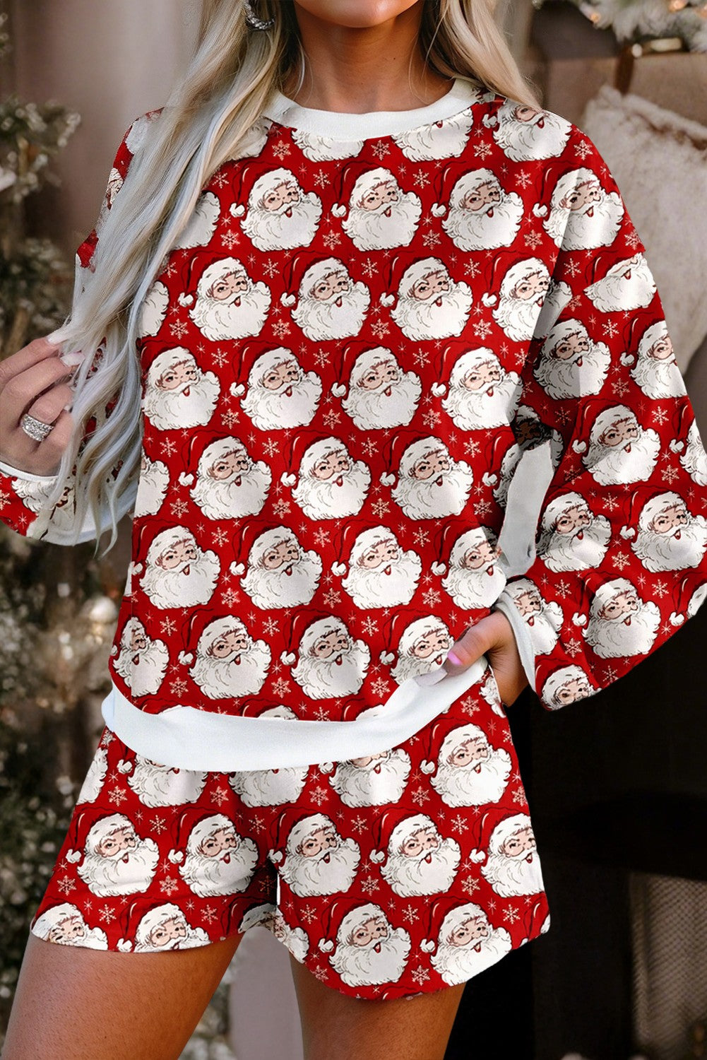 Happy Santa Pajama Set