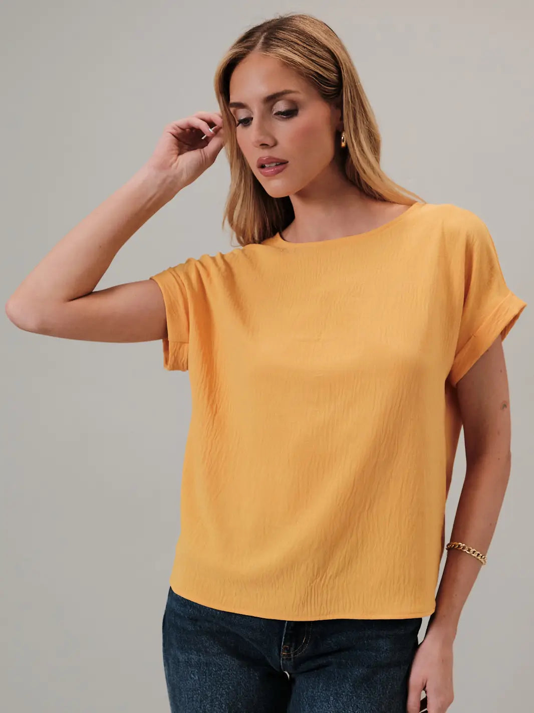 Harper Short Roll Sleeve