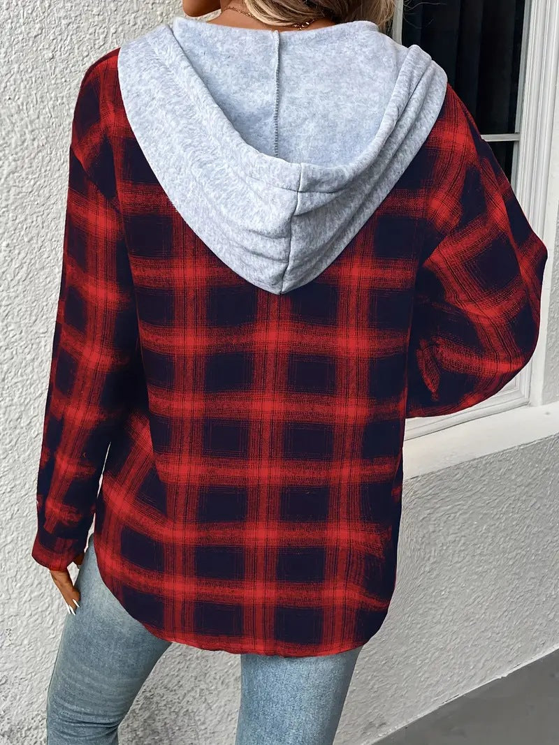 Holiday Plaid Button Up