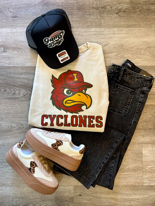 Cyclones Retro Crewneck