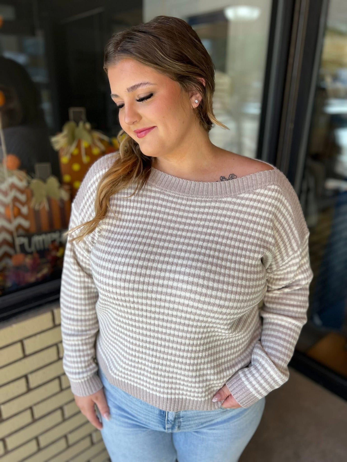 Faye Boat Neck Sweater