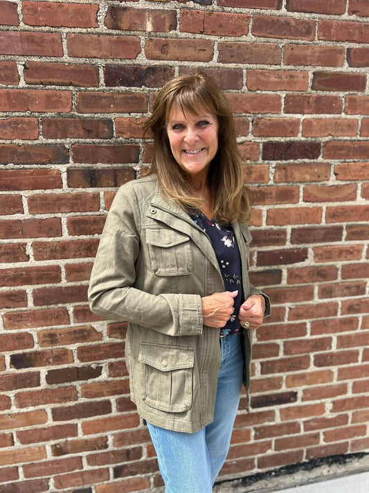 Jayda Twill Anorak Jacket