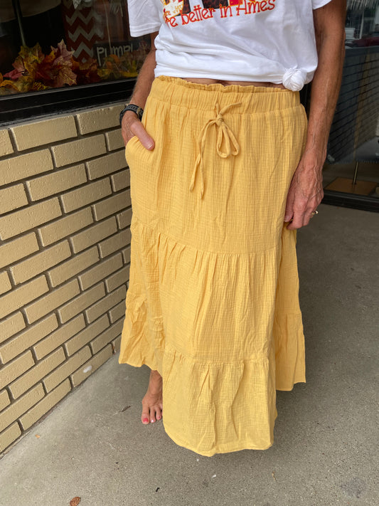 Elsie Tiered Maxi Skirt