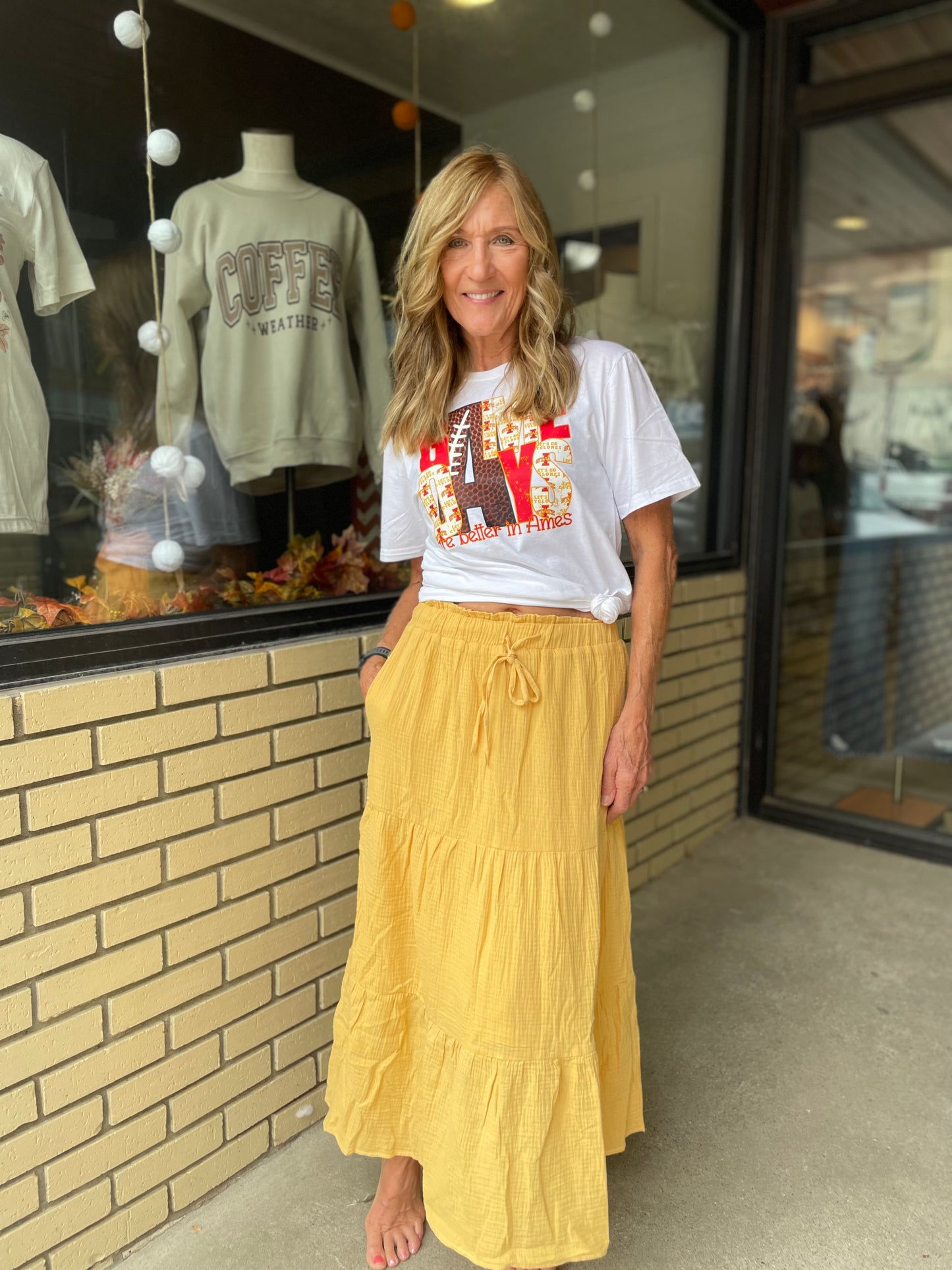 Elsie Tiered Maxi Skirt