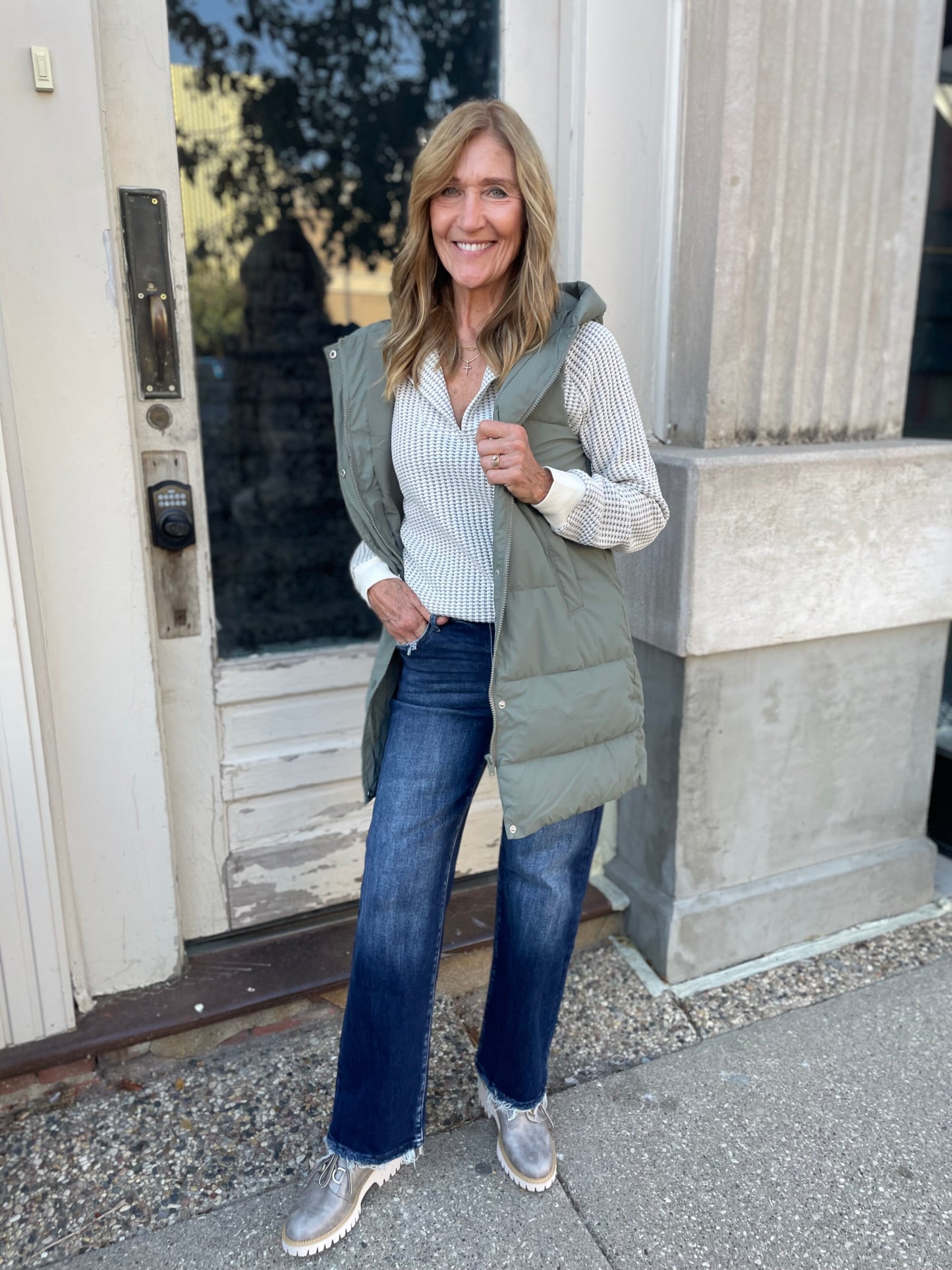 Hailey Hooded Puffer Vest