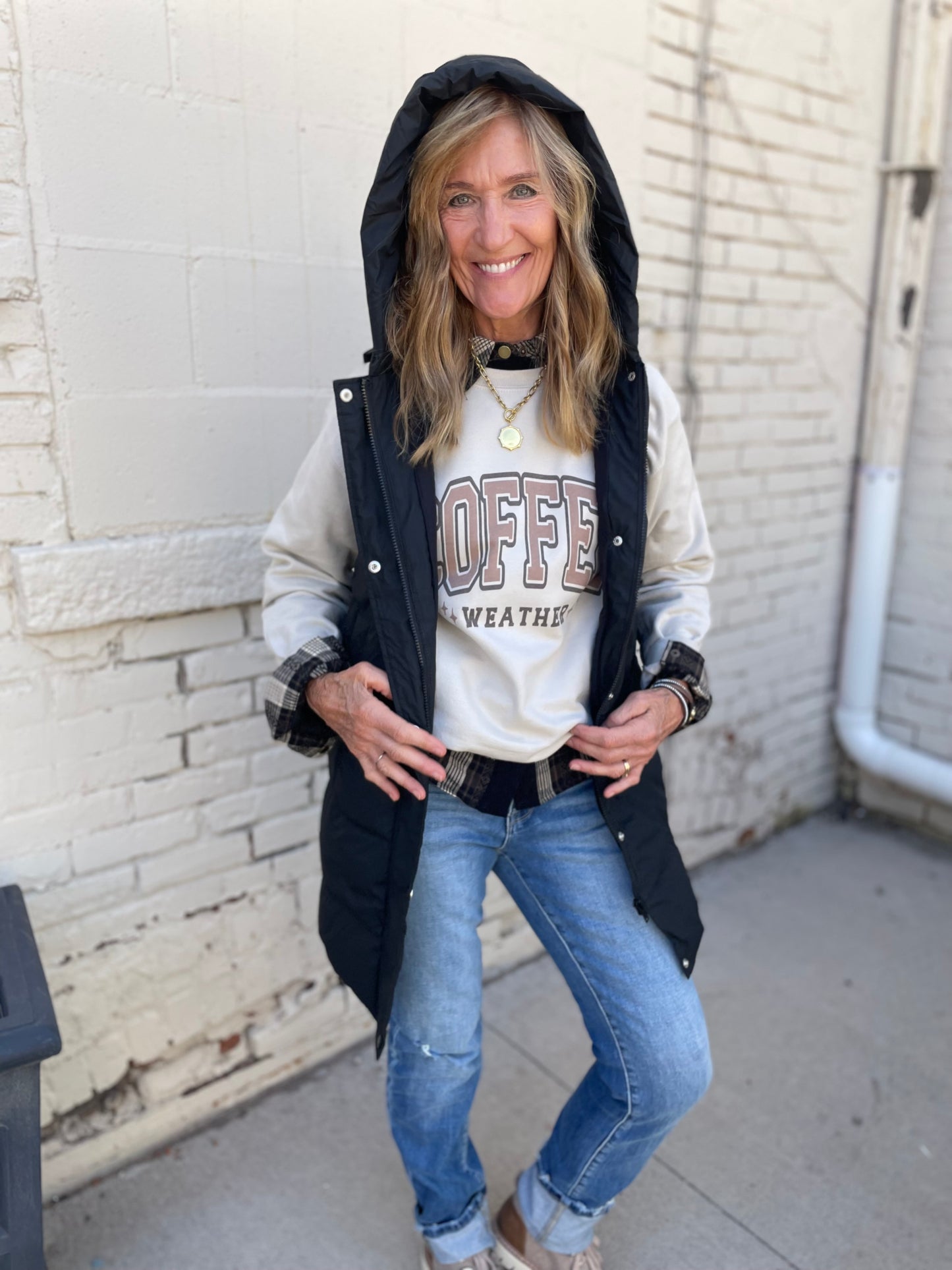 Hailey Hooded Puffer Vest