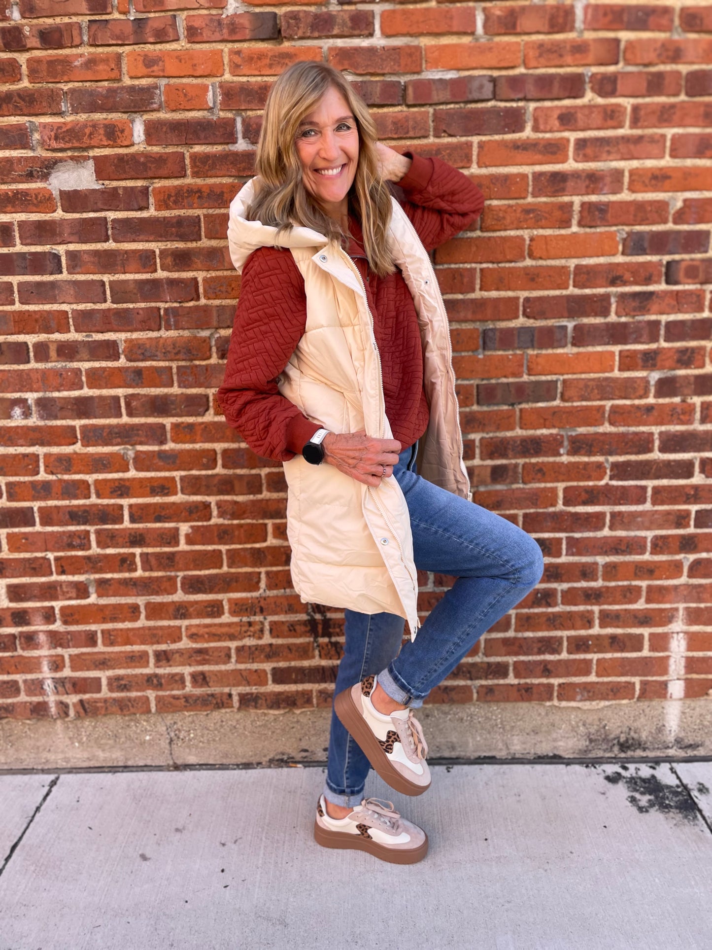 Hailey Hooded Puffer Vest