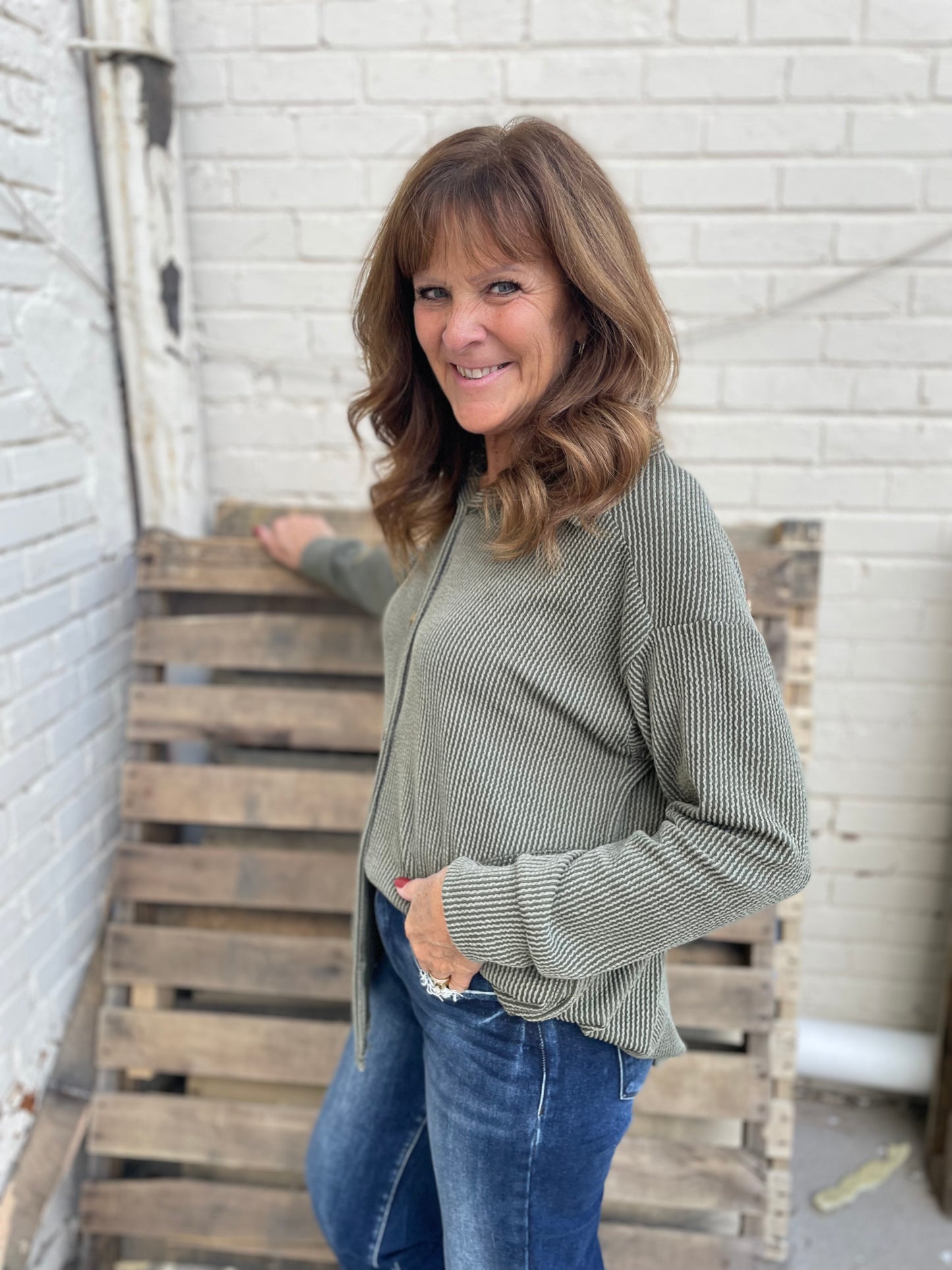 Shelby Ribbed Shacket