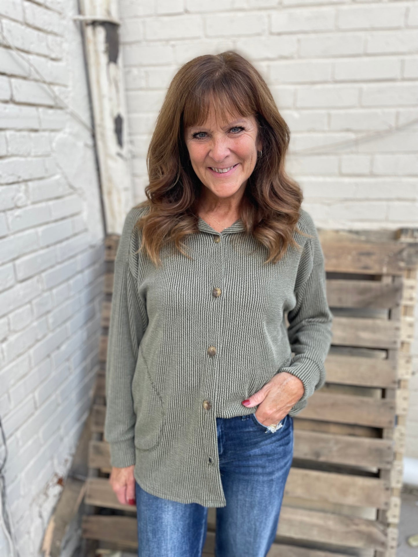 Shelby Ribbed Shacket