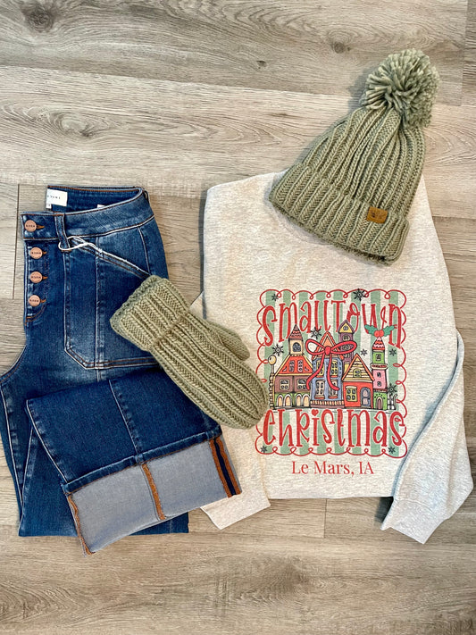 Small Town Christmas Home