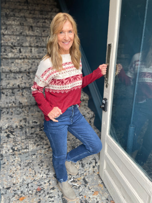 Christmas Snowflake Sweater