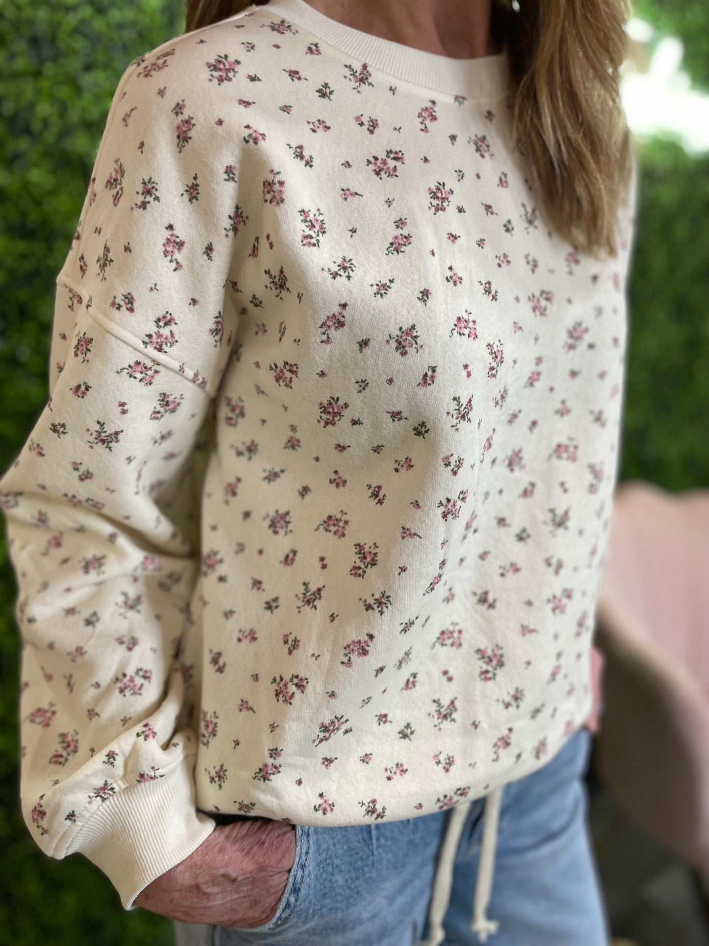 Crissy Floral Crew Neck