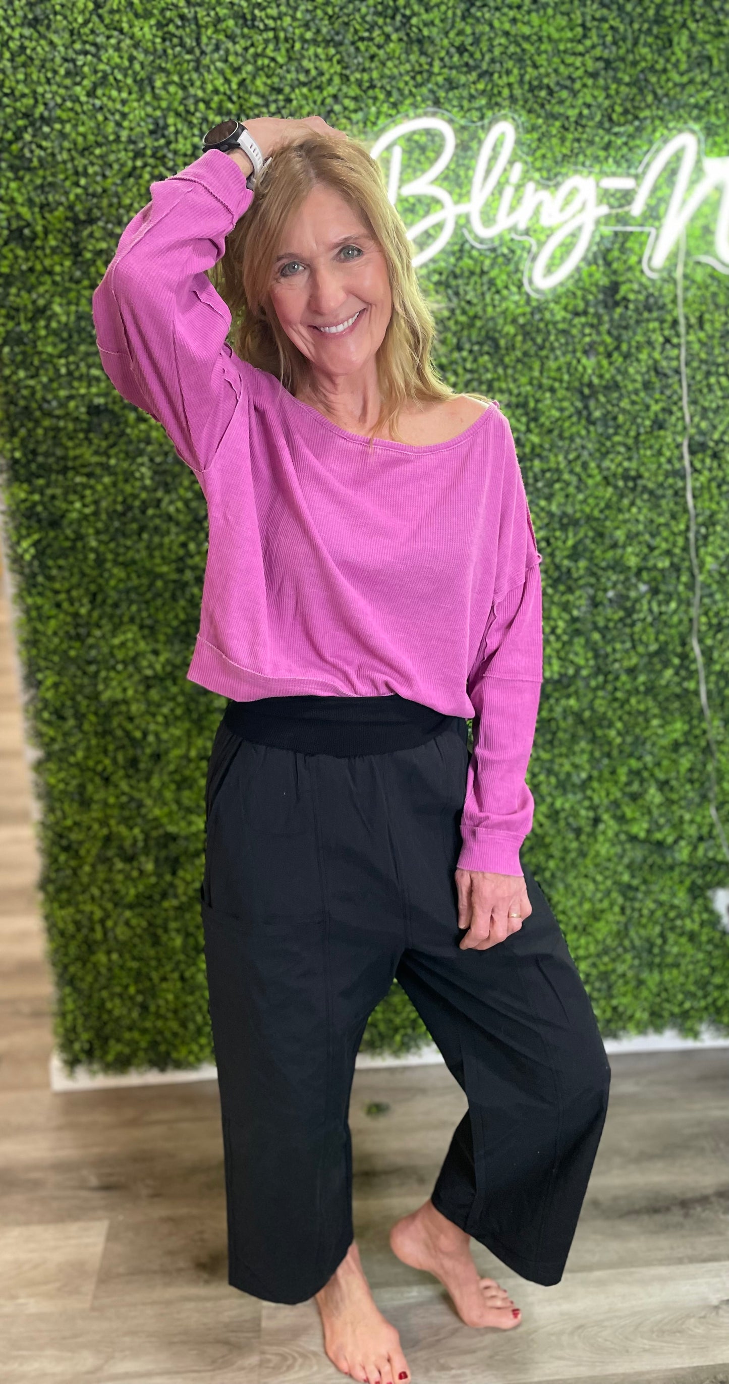 Voyager Wide Leg Cropped Pants