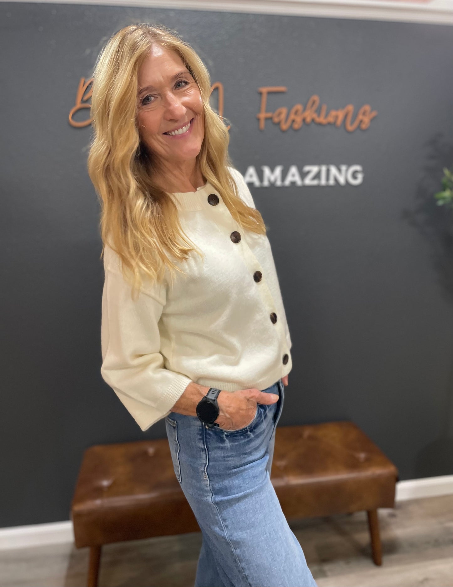 Annie Button Down Cardigan