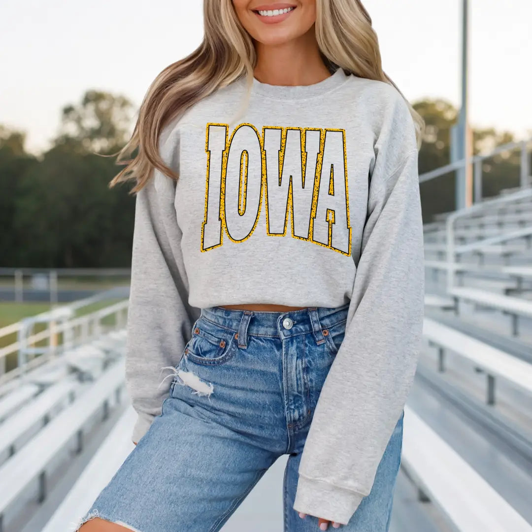 Iowa Gold/Black Sweatshirt