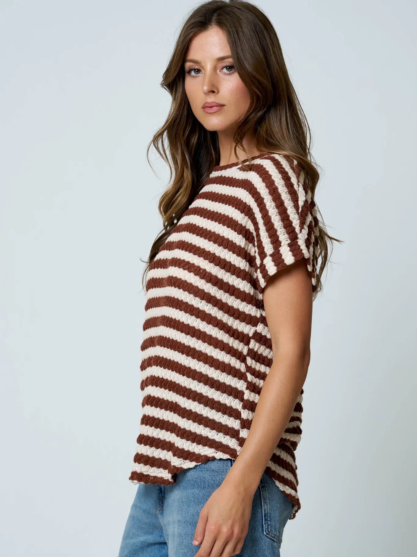 Jillian Textured Knit Top