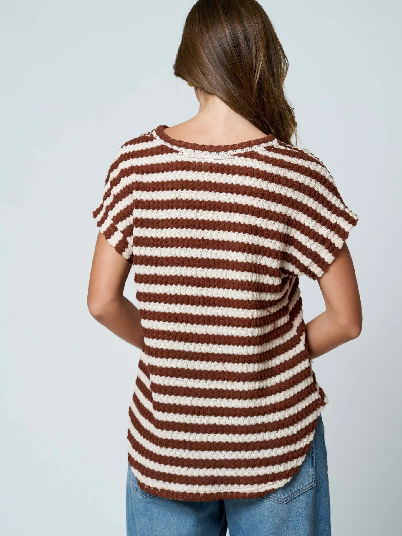 Jillian Textured Knit Top