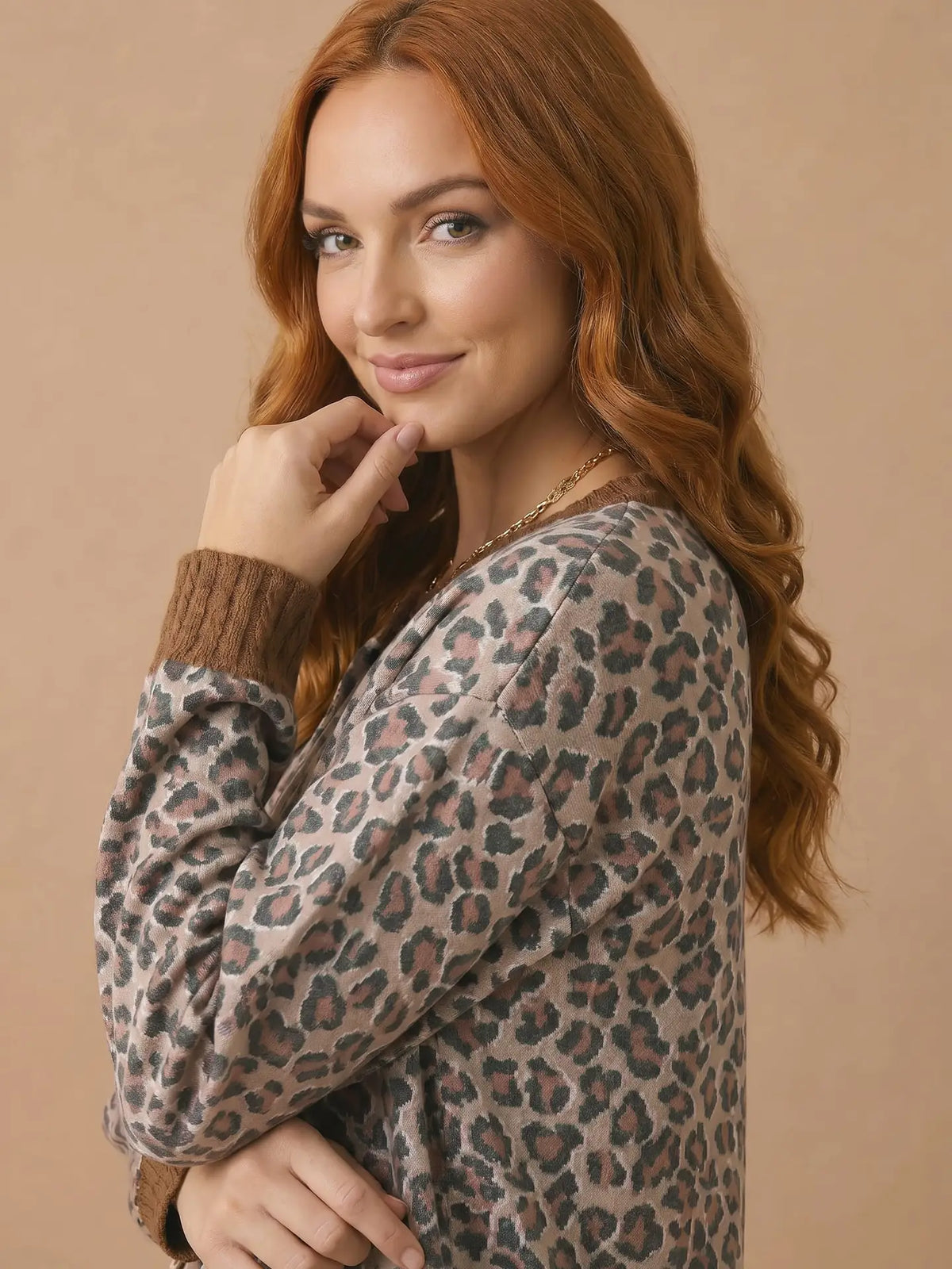 Lily Leopard Cardigan