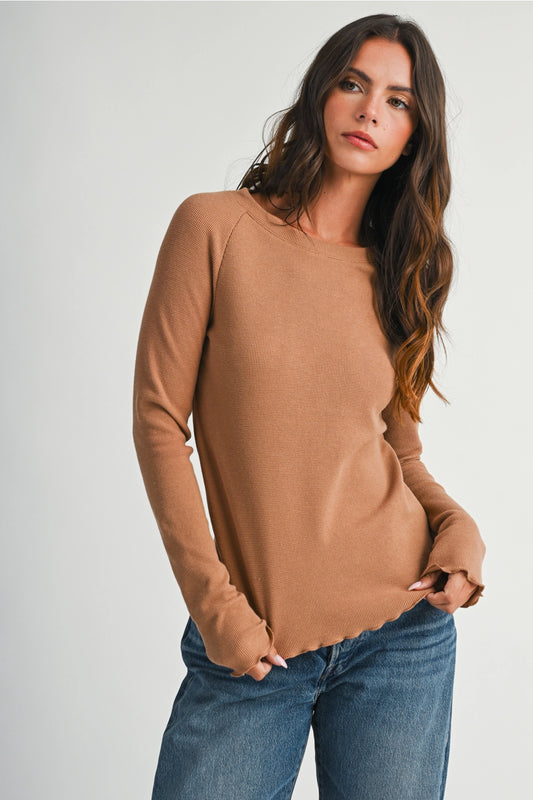 Velma Lettuce Edge Top