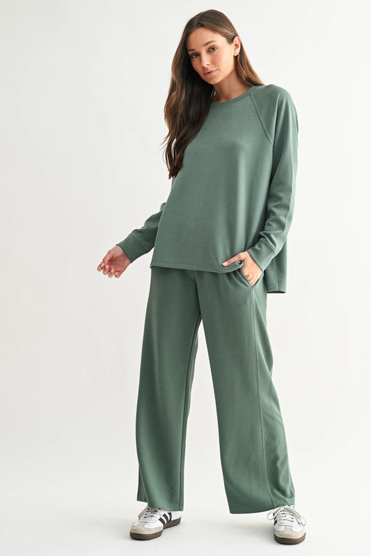 Whitney Sand Wash Raglan Top