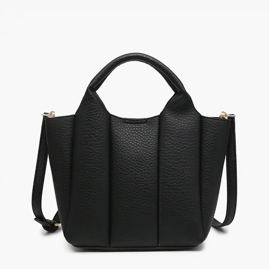 Maddox Paneled Satchel