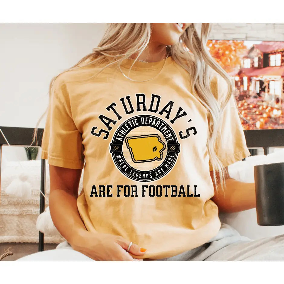 Iowa Saturday's Are For Football Tee