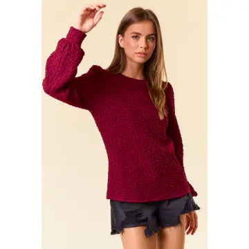 Oli Popcorn Textured Top