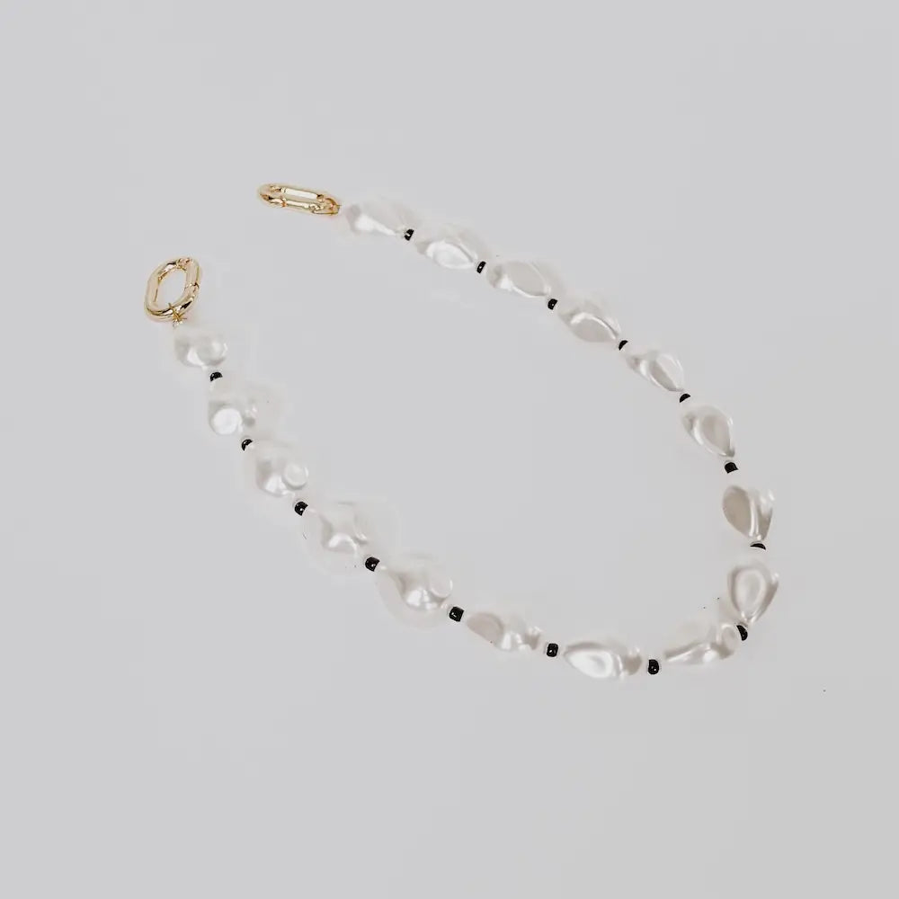 Pearls By the Boardwalk Bag Charm