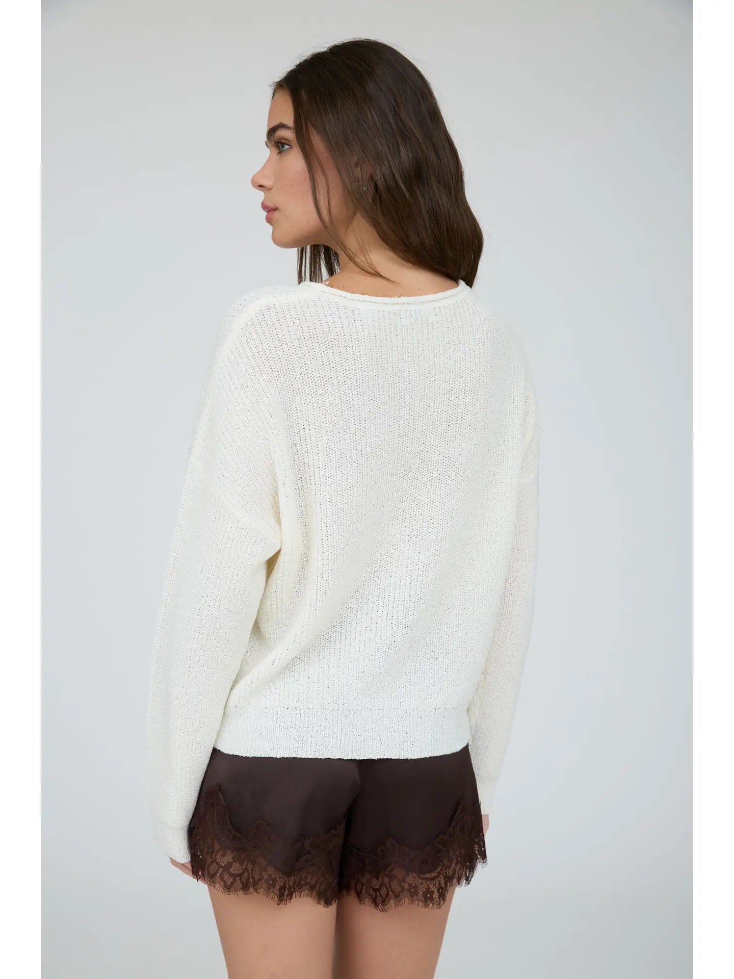 Kilah Pointelle Sweater