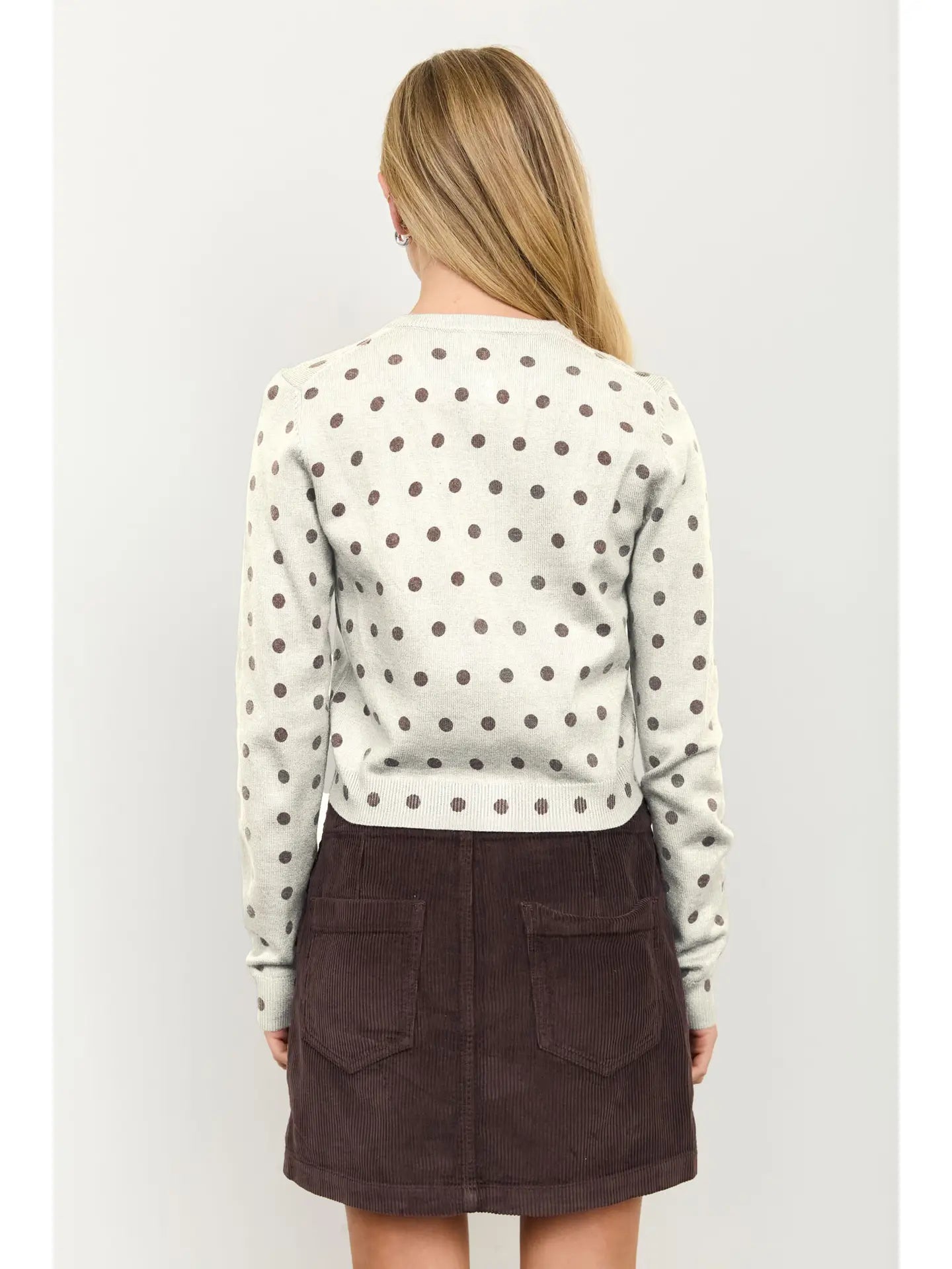 Josie Polka Dot Cardigan