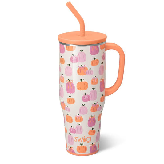 Pumpkins and Bows 40oz Mug