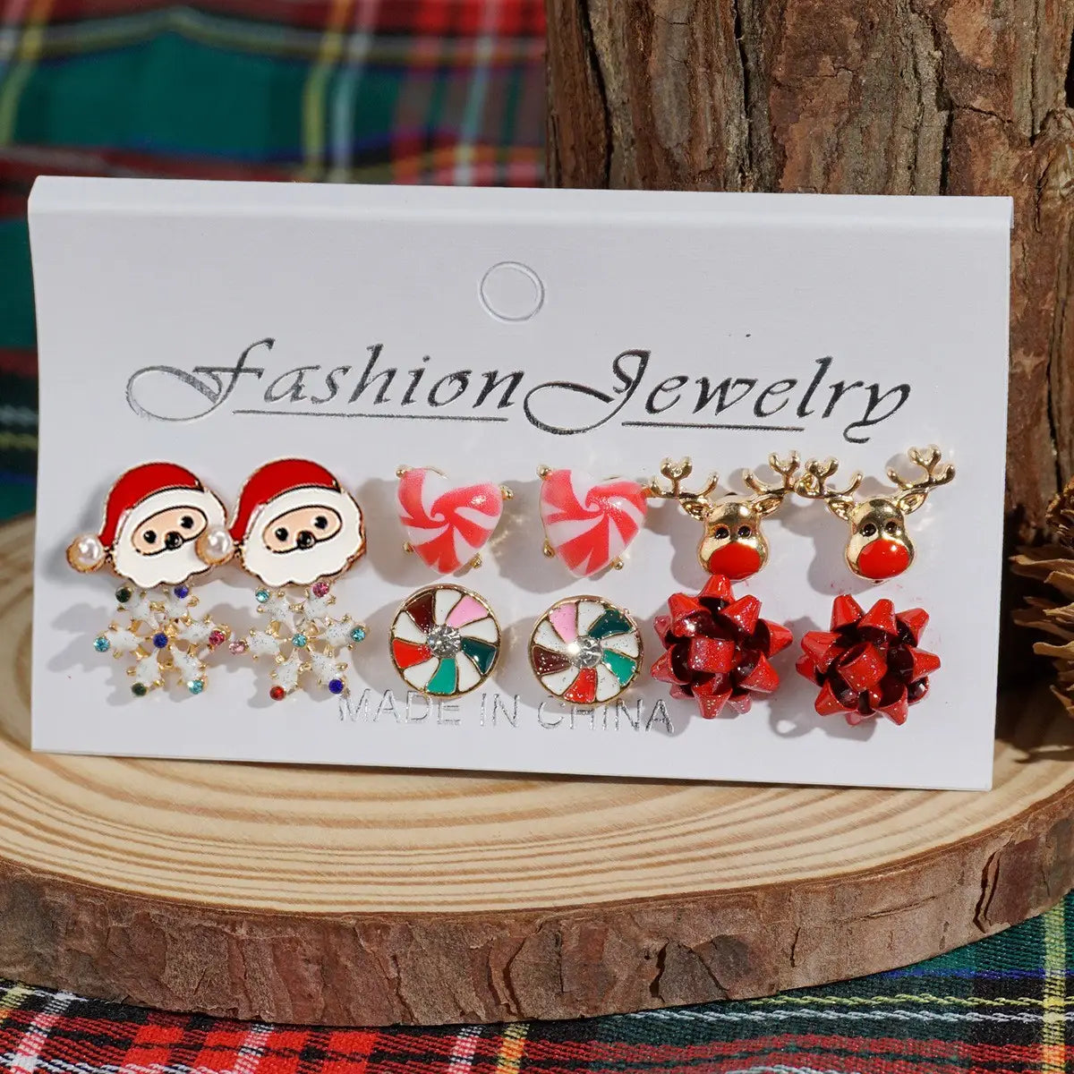 Snowflake Christmas Earrings