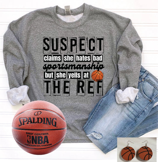 Suspect Sportsmanship Basketball