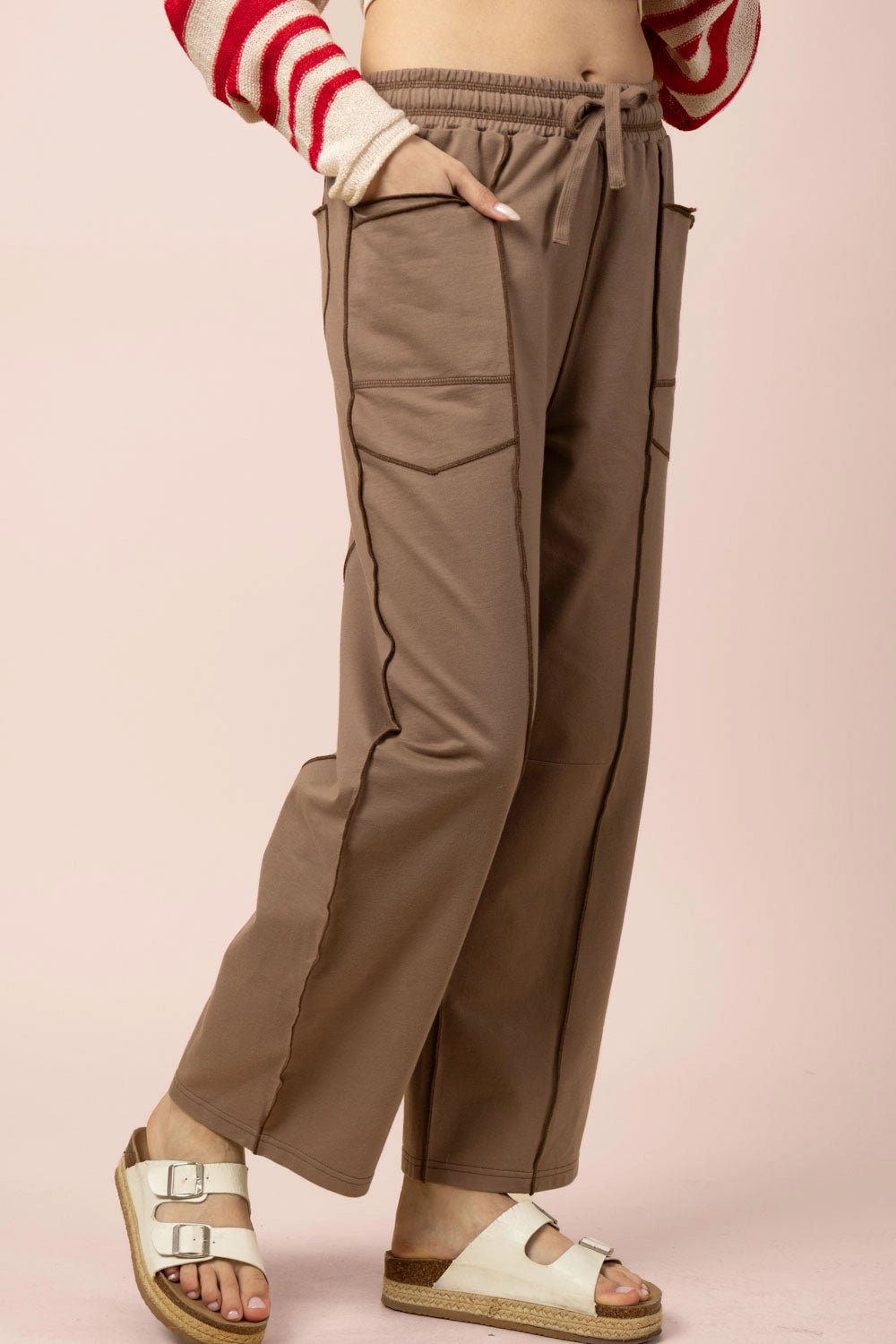 Stitch Casual Knit Pants