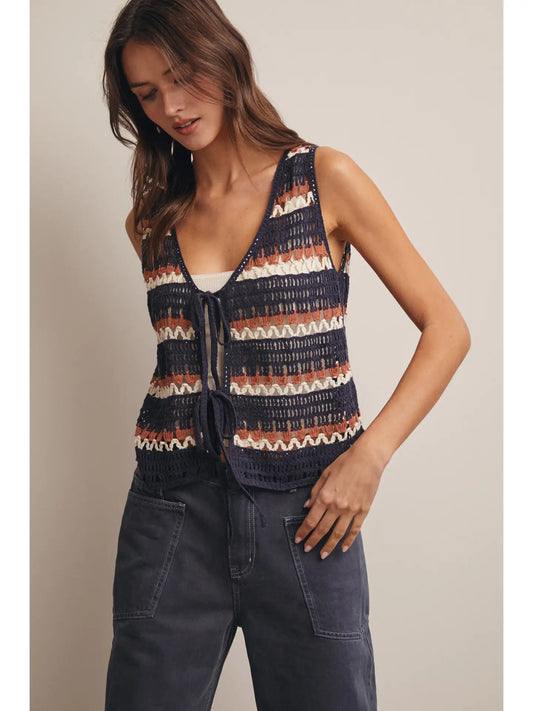 Swayze Crochet Vest