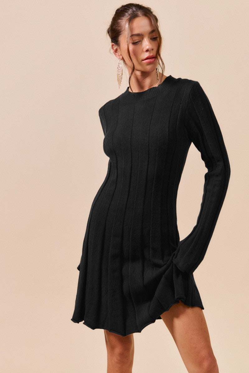 Tarra Ribbed Mini Dress