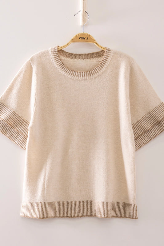 AnnaBelle Rib Knit Sweater