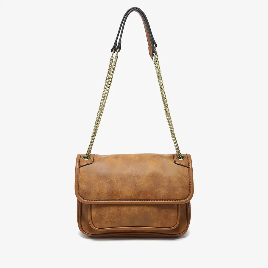Nola Convertible Suede Crossbody Bag