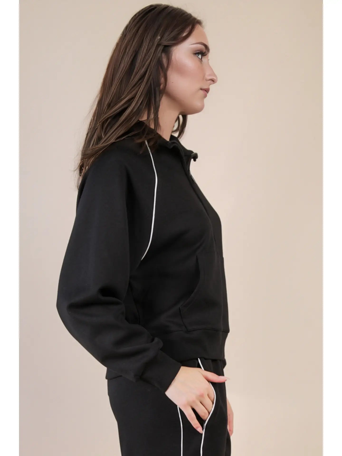 Daphney Half Zip Top