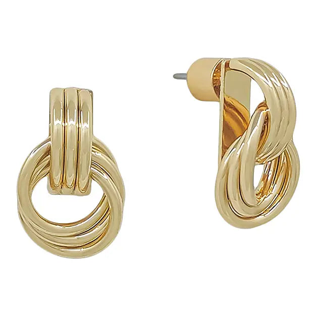 Gold Layered Earrings