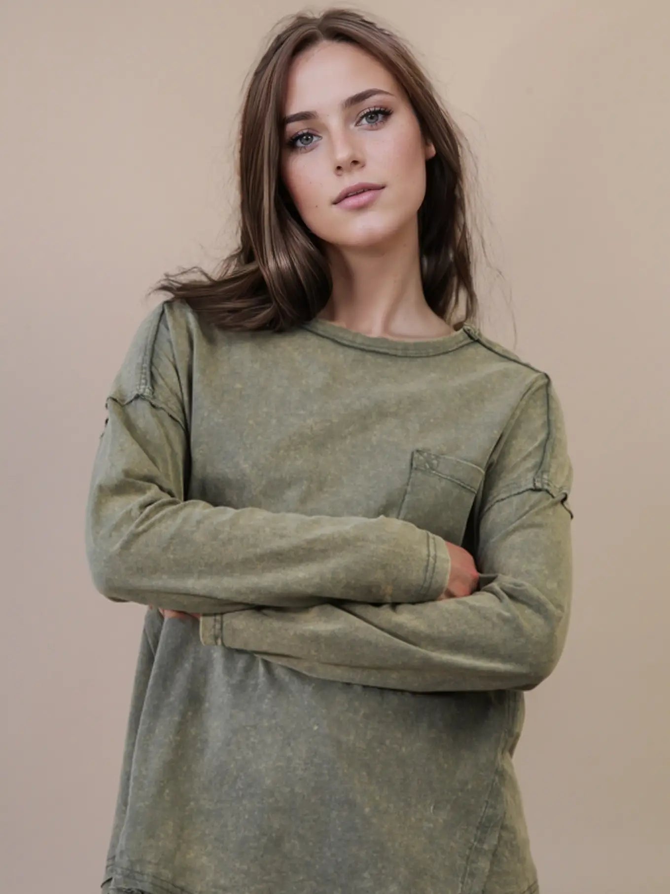 Mackenzie Mineral Wash Top