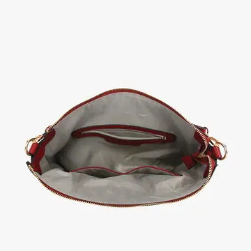Aurelia Studded Hobo w/ Crossbody Strap