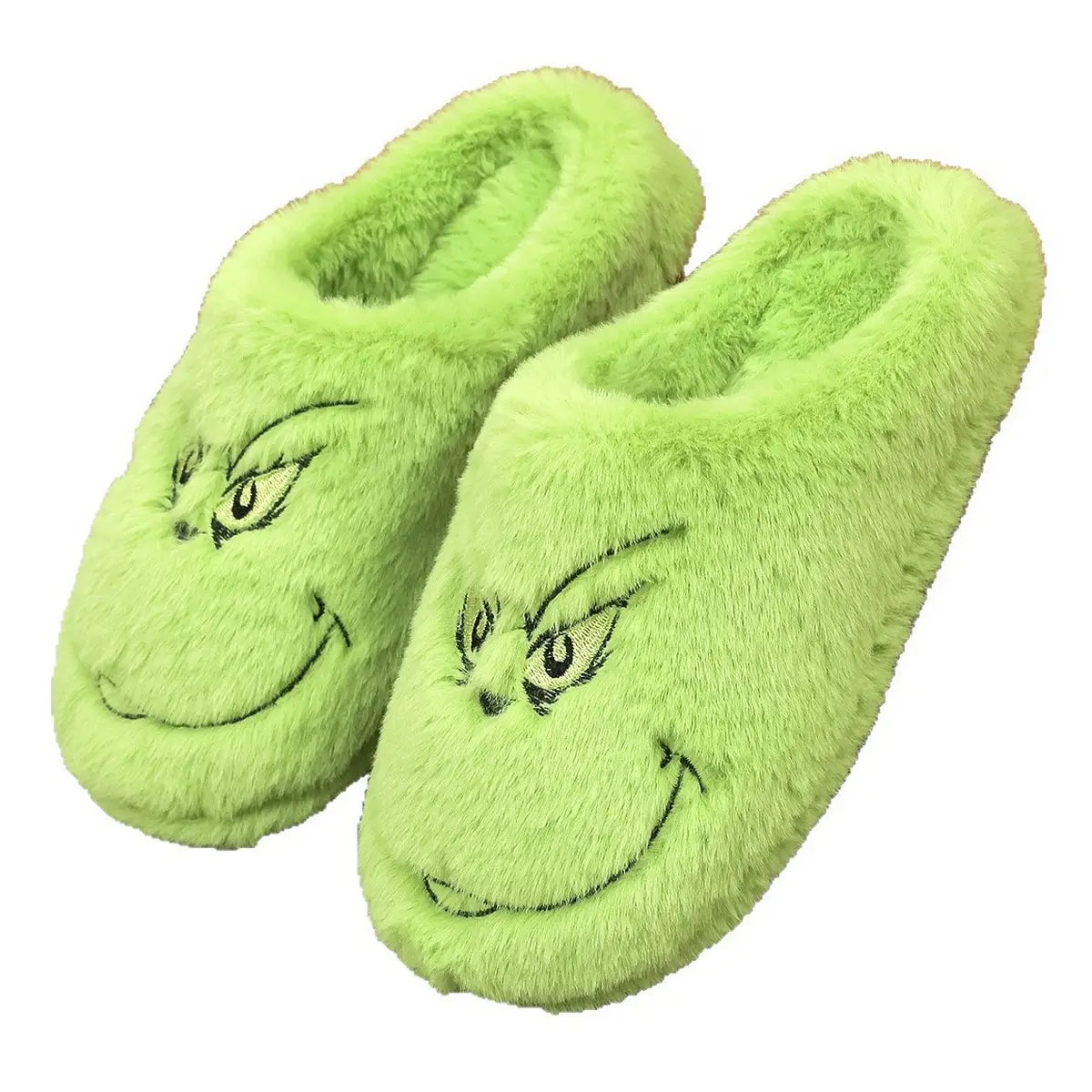 Cozy Grinch Slippers
