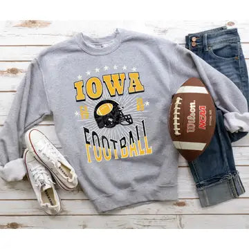 Iowa Football Crewneck