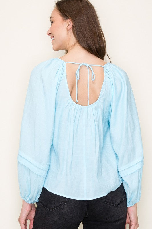 Dylan Puff Sleeve Blouse